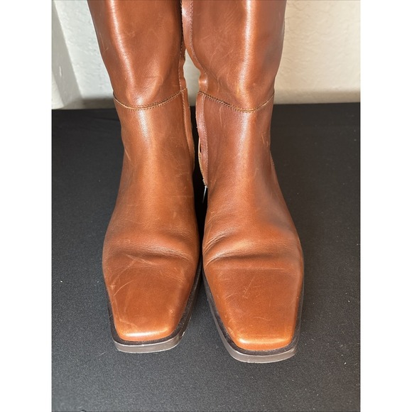 Women's Sam Edelman Cesar Brandy Leather Tall Boots, 10M - Picture 5 of 12